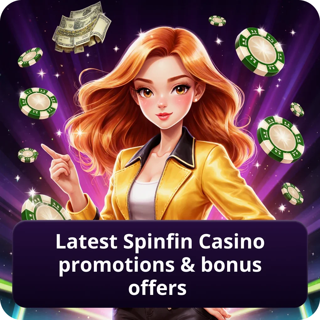 Latest Spinfin Casino Promotions &amp; Bonus Offers