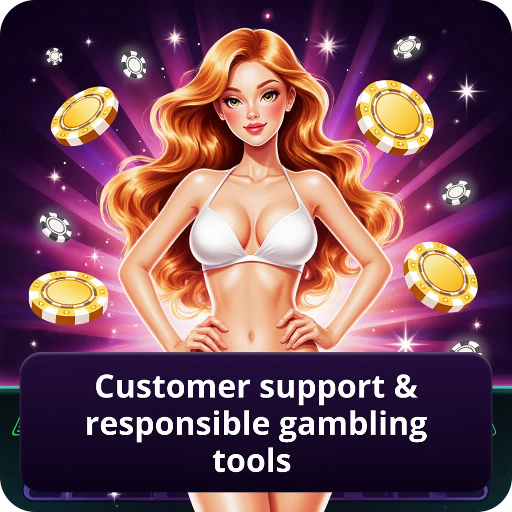 Customer Support &amp; Responsible Gambling Tools